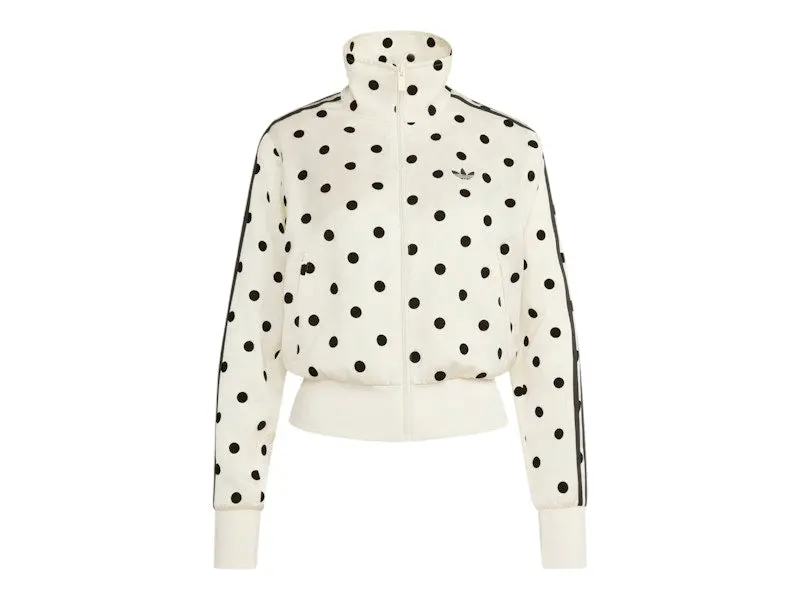 adidas Men's Women's Satin Polka Dots TT Track Jacket Off White, from StockX adidas Men's Women's Satin Polka Dots TT Track Jacket Off White, from StockX