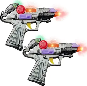 Hand-Gun Toy Set with Flashing Lights & Sounds