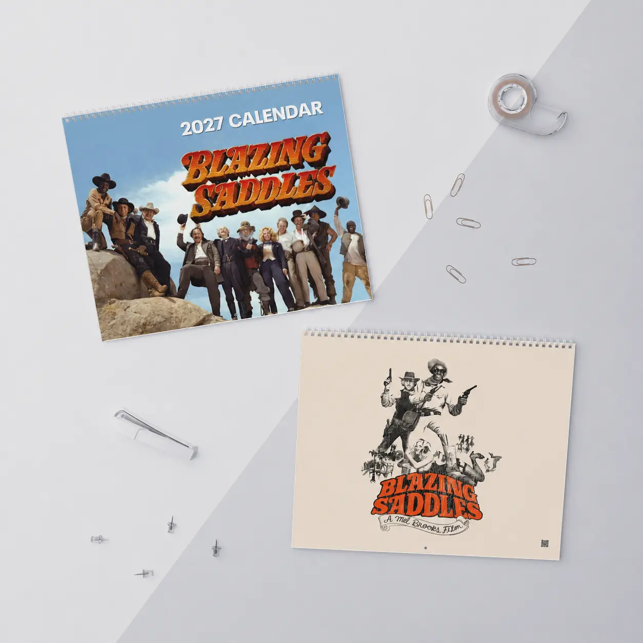 Blazing Saddles 2026- 2027 Calendar – Movie Merch