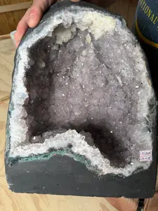 45 POUND AMETHYST CATHEDRAL NATURAL CRYSTAL SPECIMEN