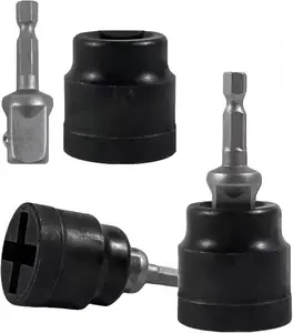 Scissor Jack to Impact Driver Adapter Instead of Car Jack Ratchet Wrench for 1/2 Inch Impact Wrench 1/4" Hex Electric Screwdriver Cordless Drill Power Tool Scissor Lift Jack Car Kit