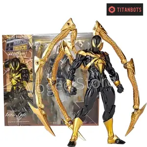 Iron Spiderman 10-inch PVC Action Figure Statue Collectible Display Model