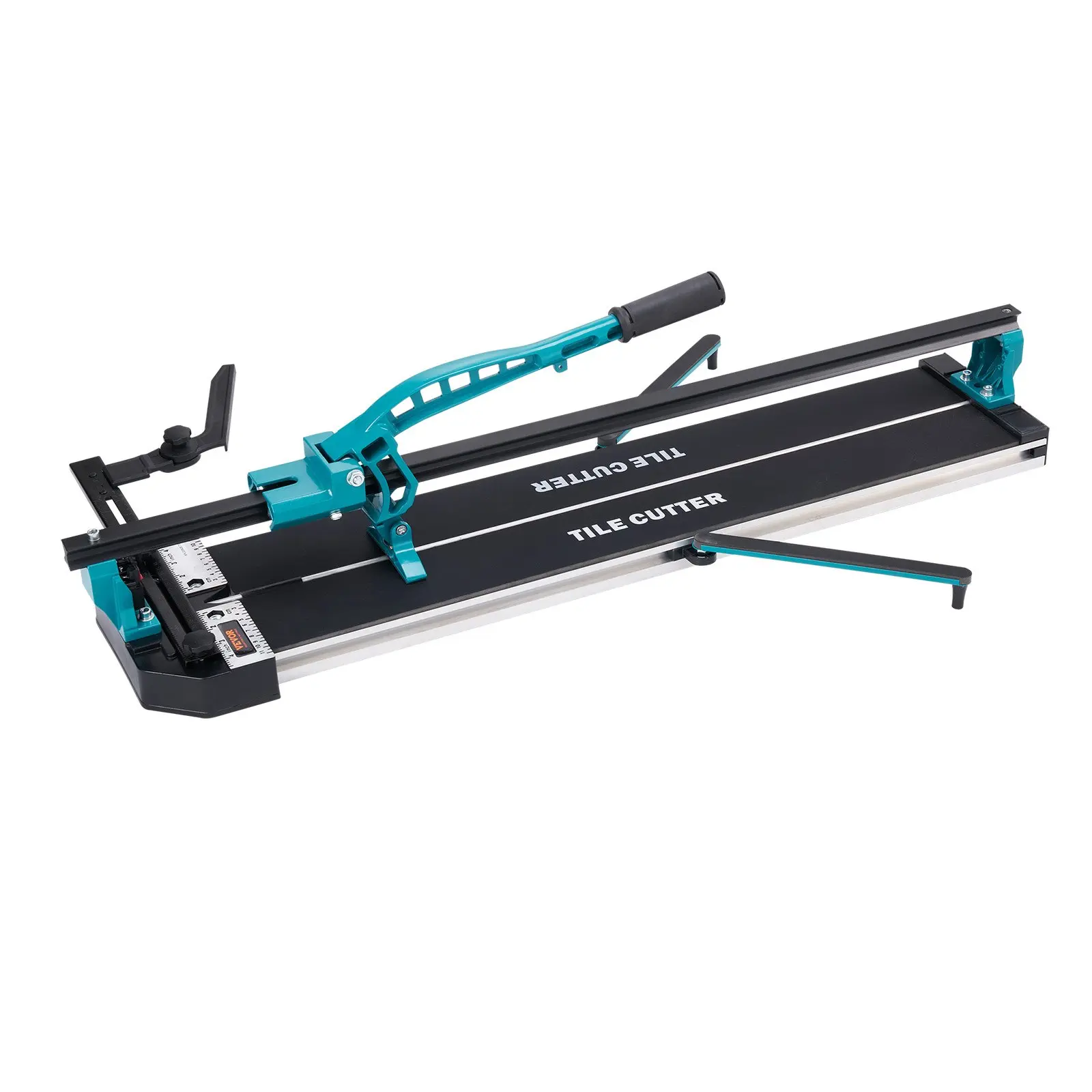 【summerfinds】VEVOR Manual Tile Cutter, 48 inch, Porcelain Ceramic Tile Cutter with Tungsten Carbide Cutting Wheel, Infrared Positioning, Anti-Skid Feet, Durable Rails for professional installers or beginners