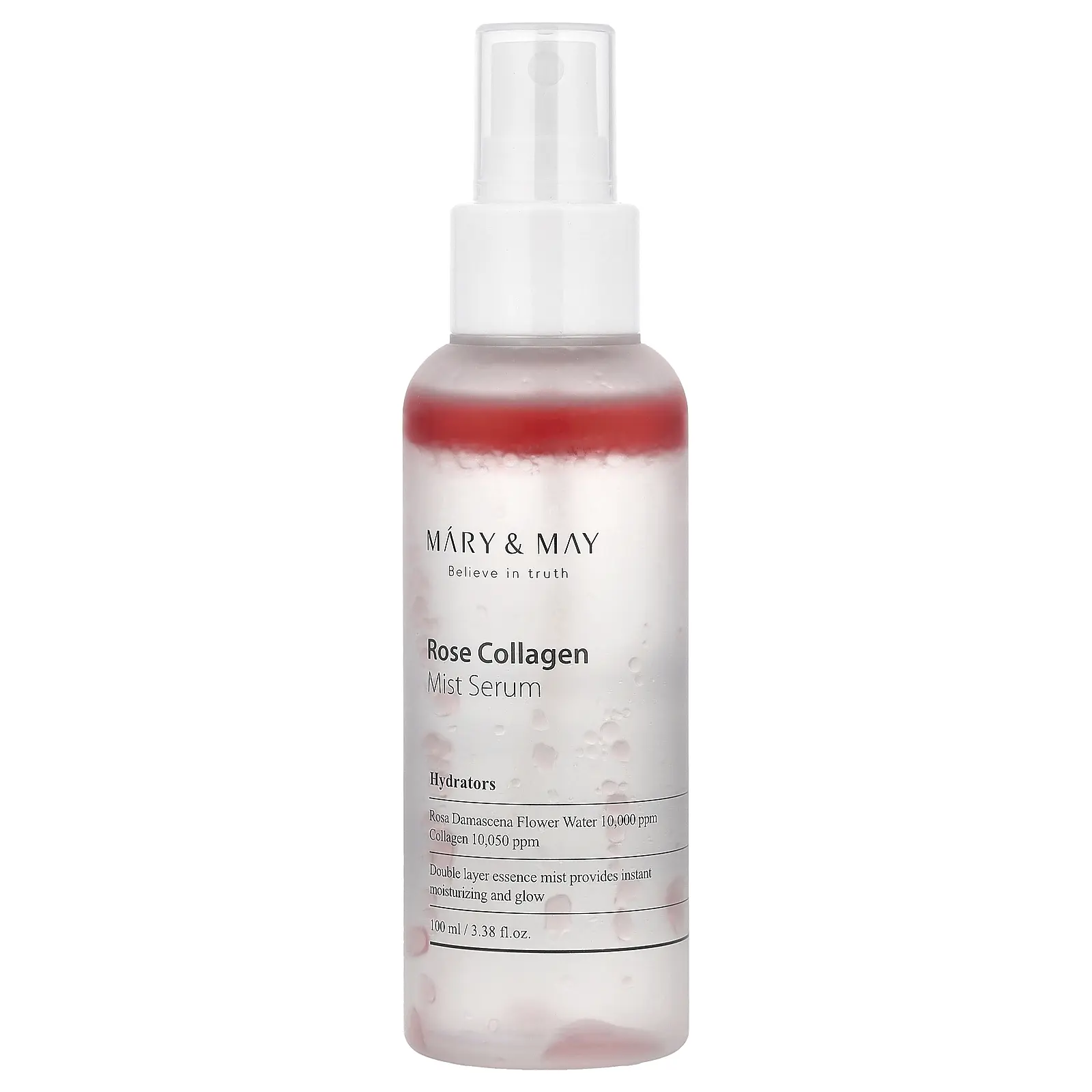 Mary & May Rose Collagen Mist Serum, 3.38 fl oz (100 ml)