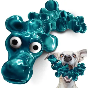 Dog Toys for Aggressive Chewers, Nylon Dog Chew Toys for Aggressive Chewers, Durable for Large Dogs Aggressive Chewers, Safe Bacon Tough Dog Toys for Large/Medium/Small Dogs