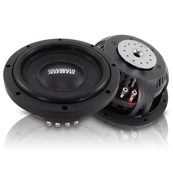 Sundown Audio SML10D2 SML-Series 10" 500W Shallow Mount Underseat Car Subwoofer, 2 Ohm Car Audio Component, Car Speakers