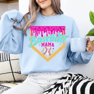 Icecream drip baseball mama