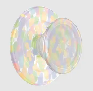 PopSockets Rainbow Glass MagSafe PopGrip - Magnetic Stand, Multipurpose Phone Holder, Screen Magnetic Mount for Smartphones, Electronics Accessory