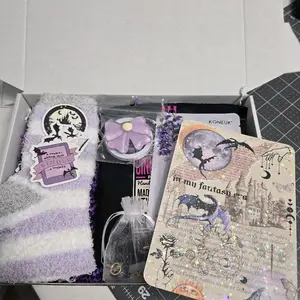 Blind Date With A Kindle Bundle Box | Includes Insert, Magnetic Grip, and Dust Plug Charm!