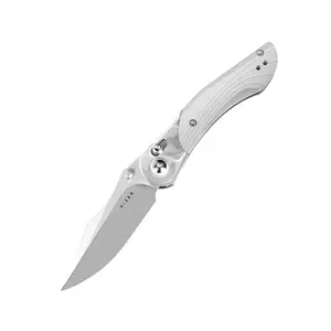 Kizer  Mini Mystic Nitro-V Acrylic+Aluminum V3636A1, Men Pocket EDC, Men's Gift