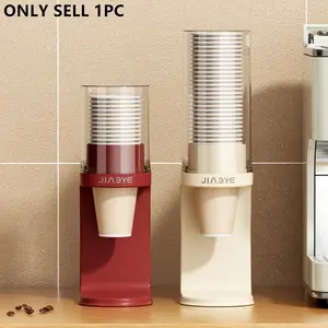 Desktop Paper Cup Organizer | Countertop Design Disposable Cup Holder, Coffee Cup Dispenser and Drinking Cup Storage Rack for Home, Office and Beverage Station, Efficient Cup Storage