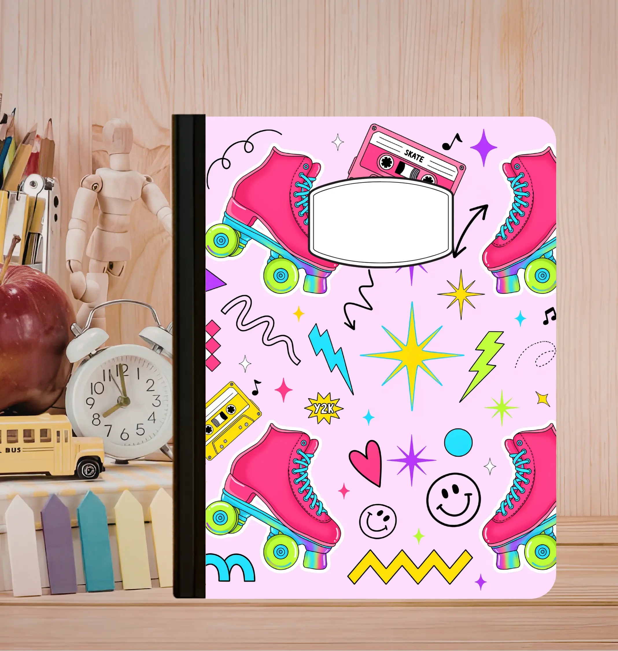 Composition Book - Retro Skate