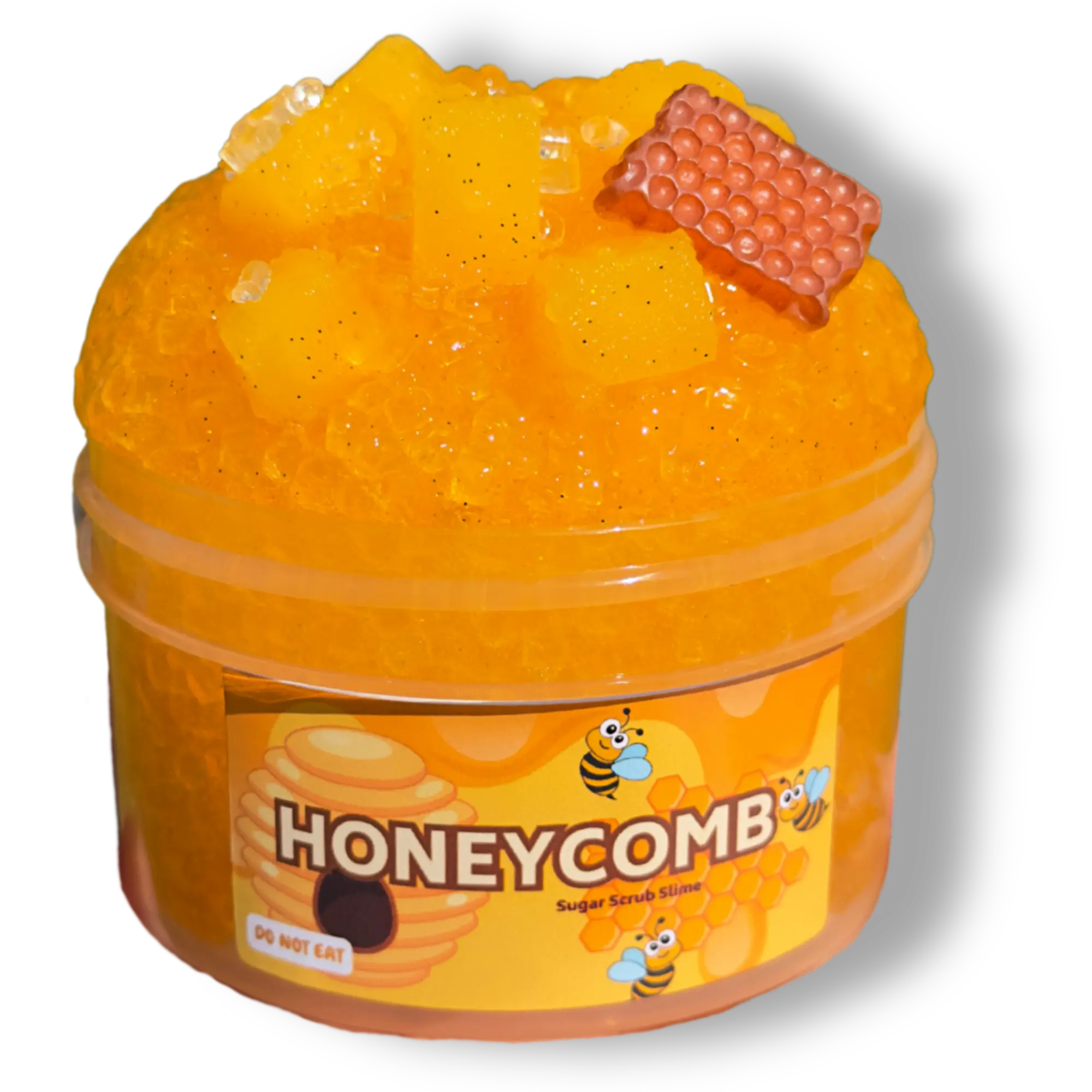 Honeycomb Slime! Crunchy JellyCube Slime!
