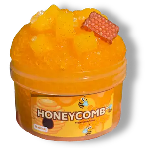 Honeycomb Slime! Crunchy JellyCube Slime!