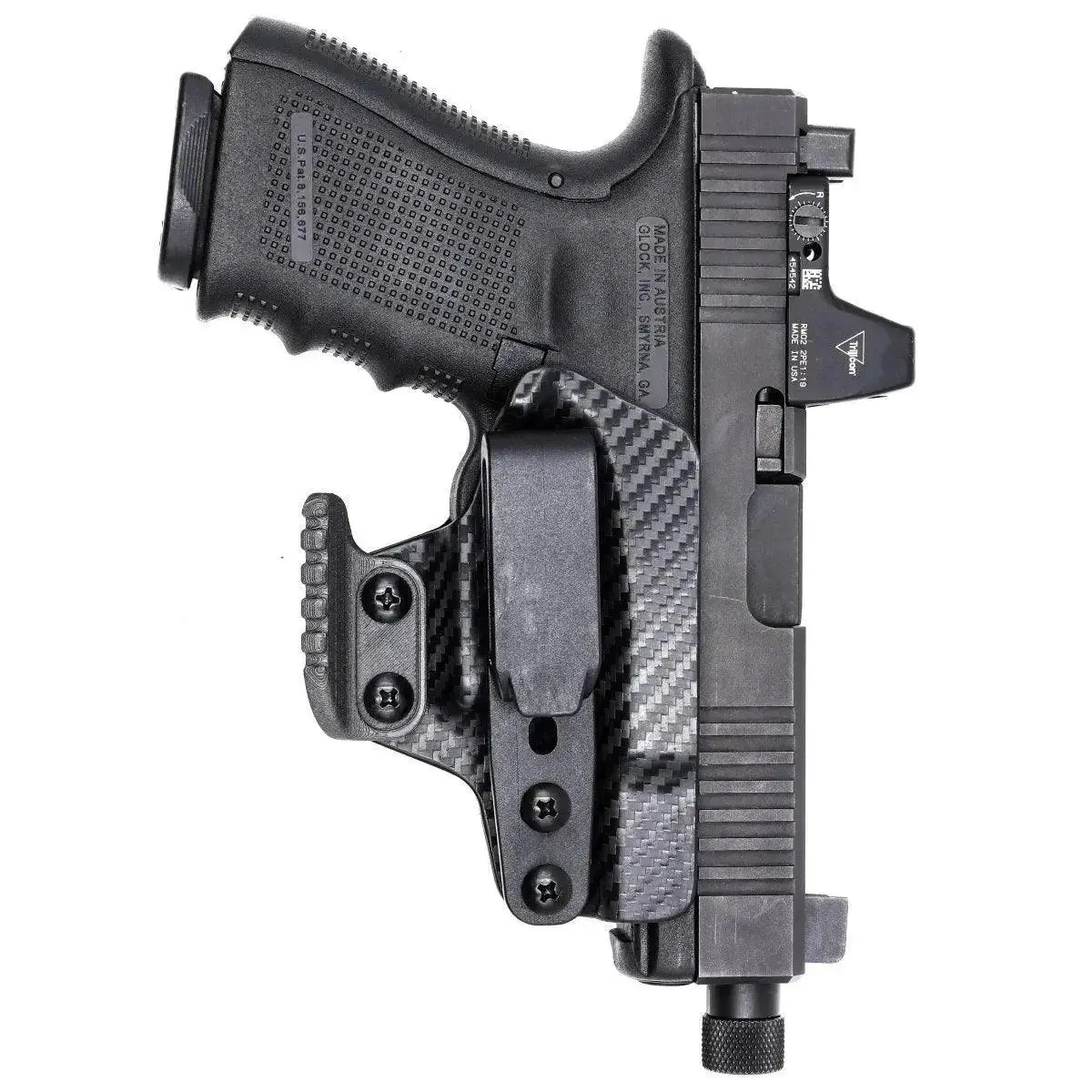 Trigger Guard Holster fits: Glock 17 19 19X 26 31 32 33 34 45 47 49