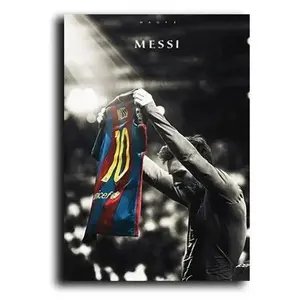 Leonel Messi | Black and White | Interior Design | Football Club | Celebration
