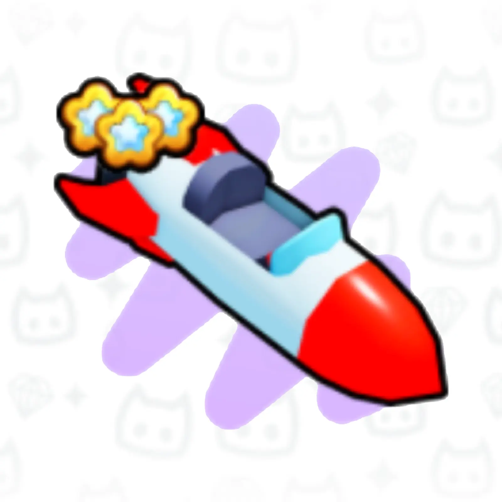 Shiny Rocket Hoverboard