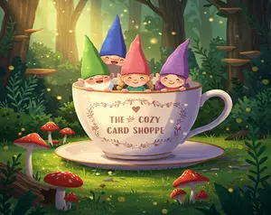 Cozy Card Shoppe Exclusive Custom Stickers!  **LIMITED RUNS**