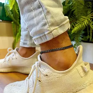 FaithHeart 4.8MM Chain Anklets for Men Women Summer Jewelry