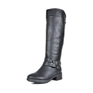 Dream Pairs Women’s Fur-Lined Knee-High Footwear - Platform Heel Rubber Shoe, Padded Cushioned Insole, Cold-Weather Grip