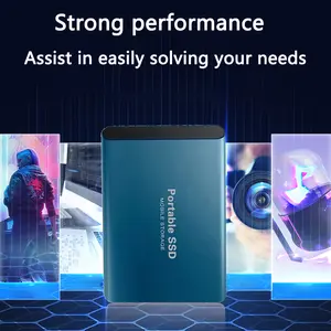 New External Hard Drive 2TB Portable SSD 4TB High-Speed Hard Disk 128TB Mass Mobile Solid State Drive USB3.1 for Laptops/PC/MAC