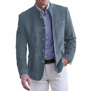 2025 New Men's Commuting Single-Breasted Casual Blazer