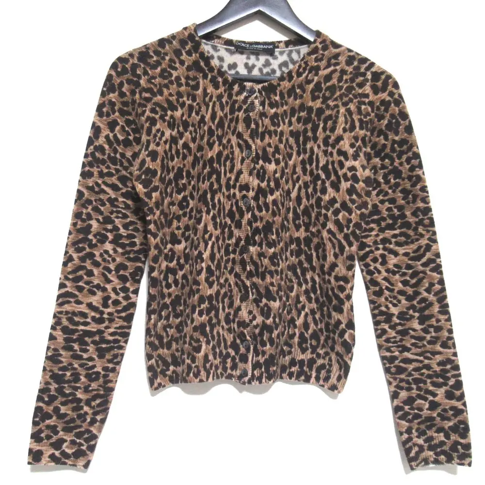 Pre-owned DOLCE & GABBANA Others Small Leather Goods Dolce&Gabbana Cashmere Knit Cardigan