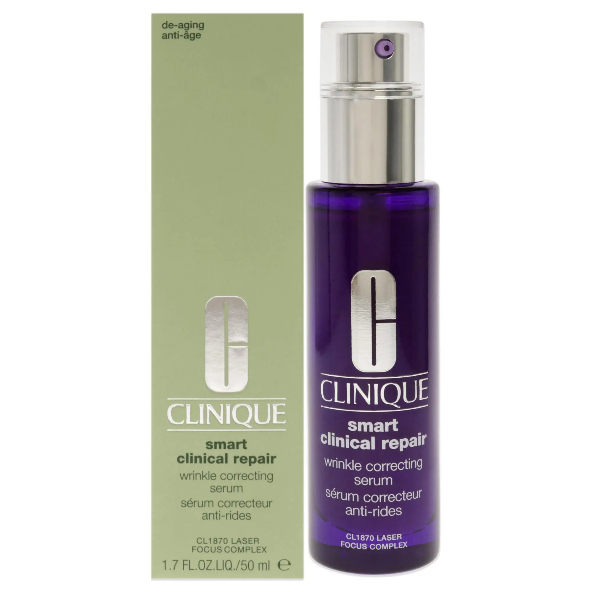 Clinique Smart Clinical Skin Repair Wrinkle Correcting Serum, Unisex - 1.7 oz Beauty & Personal Care Serum