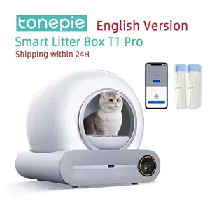 Tonepie 65L Smart Self-Cleaning Cat Litter Box