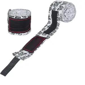 Peargar Basics 180-Inch Elastic Hand Wraps for Boxing & MMA – Professional-Grade Bandages for Men & Women (Pair)