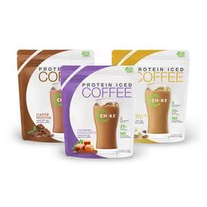 Chike Naturally Sweetened High Protein Instant Iced Coffee - 20g Protein, 2 Shots Espresso, No Artificial Sweeteners, Available in 3 Flavors