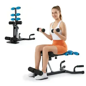 Deep Squat Machine for Home Gym – Adjustable Squat Trainer for Glutes, Legs & Core, Supports 300 lbs, Compact 32.9" Frame for Small Spaces
