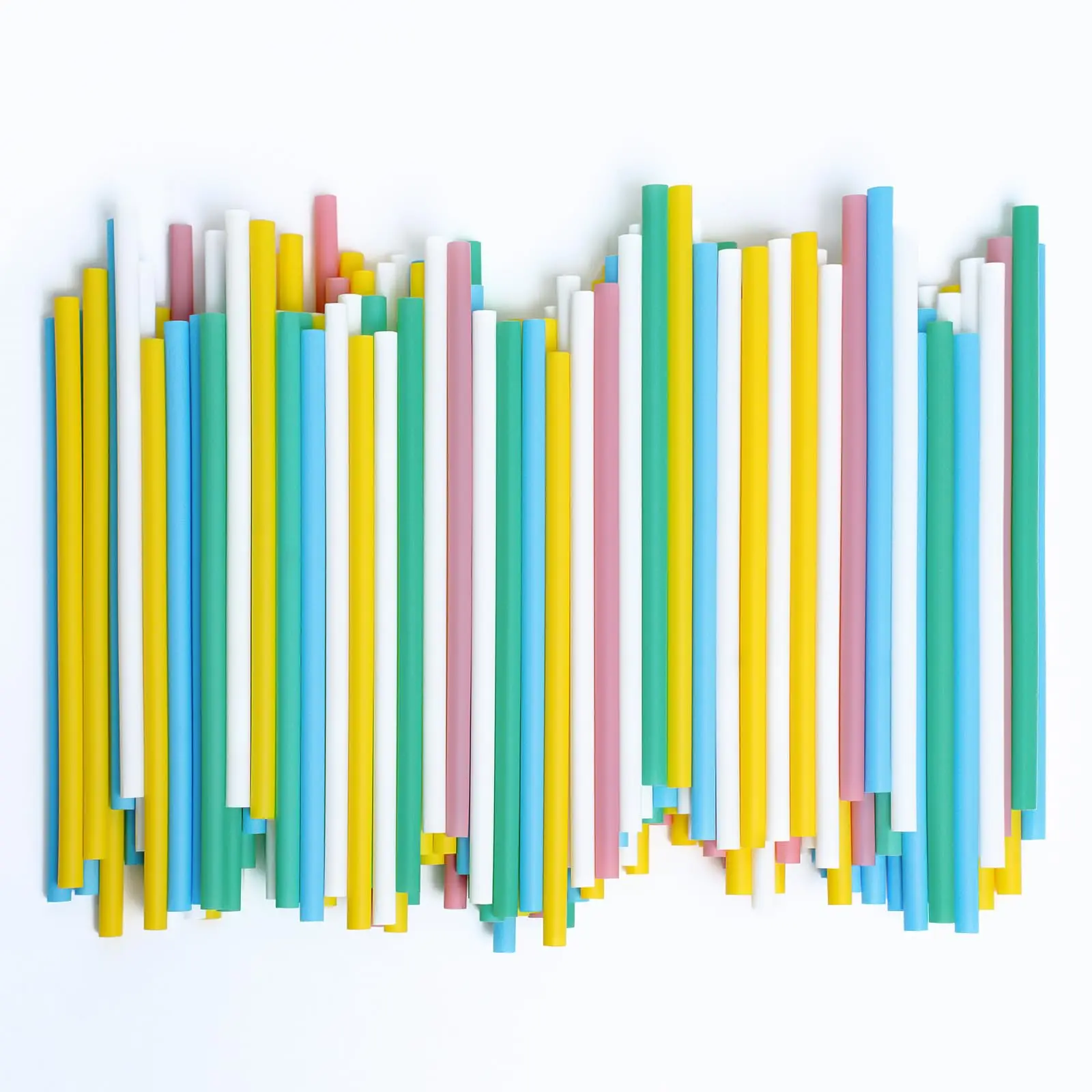 5.75" Short Cocktail Straws Plastic-free Colorful Disposable Drinking 200pcs Plant-based Stylish Party A Plasticless Sturdy For Hot And Cold Drinks Not Foggy