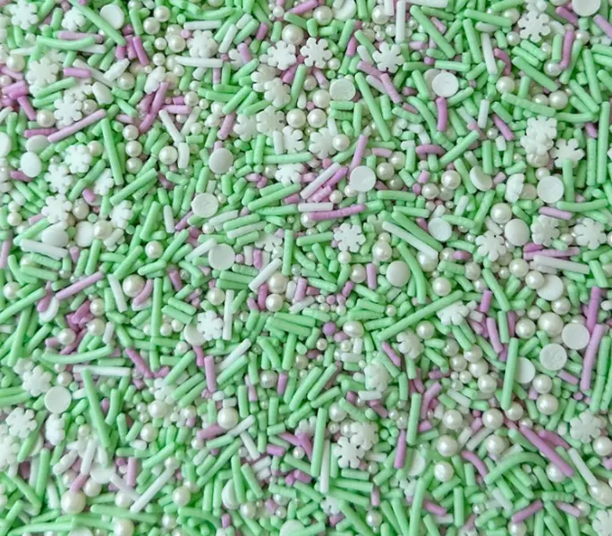 Sweetapolita Peppermint Patty Winter Sprinkle Medley  2oz