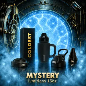 Mystery Limitless 15oz Tumbler - 30+ Possible Colors | Premium 36oz Stainless Steel Insulated Cup for Ice-Cold All-Day Hydration | Leakproof, Durable, Travel-Ready Drinkware for Gym, Work, Car & Everyday Use