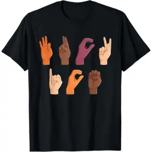 Humorous Sign Language Ice No Ice T-Shirt