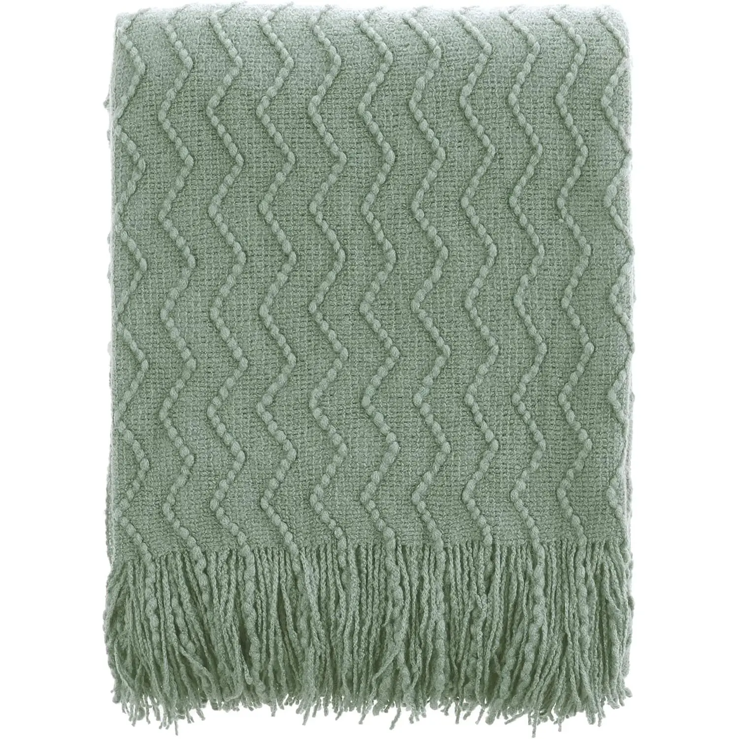 Sage Green Throw Blanket for Couch,  Decor Sage Throw Blankets, Spring Green Blanket for Bedroom Decor Housewarming Gifts, 50"x60"