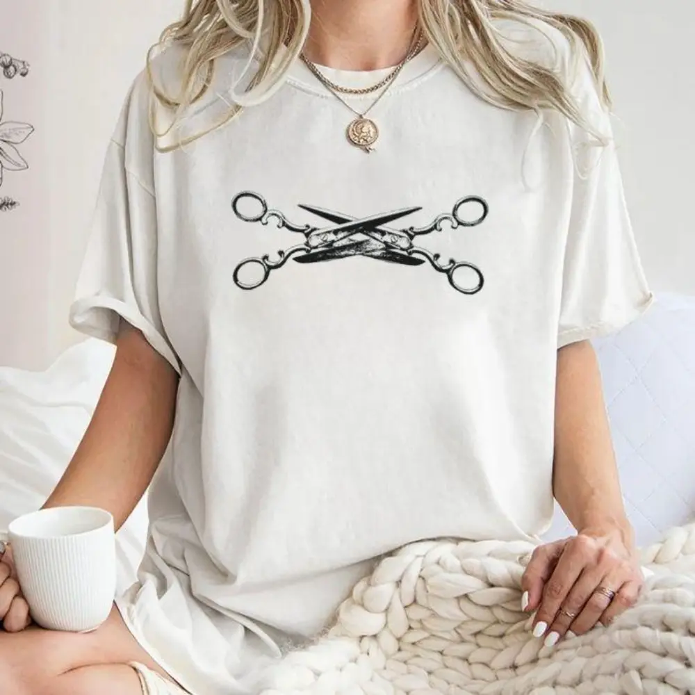 Scissors LGBTQ Tee, Y2K Lesbian Pride Shirt Tee, 90s Subtle Lesbian Pride T-Shirt, Y2K Sapphic LGBTQ WLW Sweatshirt, Gay Bi Lesbian Pride Month Tee