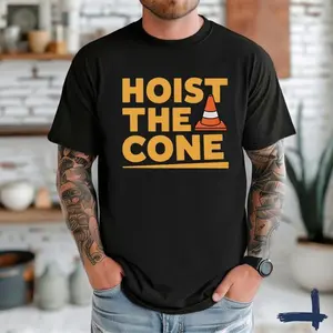 Pittsburgh Hoist The Cone T-Shirt | Pittsburgh Pride Graphic Tee