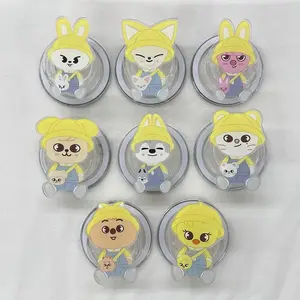Cute Kpop Kindergarden Phone Grip Collection - Magnetic Pop Socket & Kickstand - Kawaii Idol Inspired Accessory
