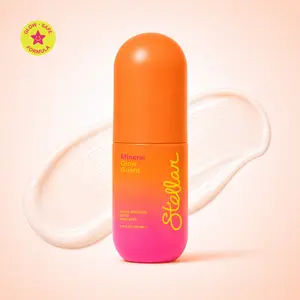 Stellar Beauty Glow Guard SPF 50 Mineral Sunscreen for Face & Body – Broad Spectrum UVA/UVB Protection, 17.5% Zinc Oxide Sunscreen, Water Resistant 80 Minutes, Reef-Safe Formula