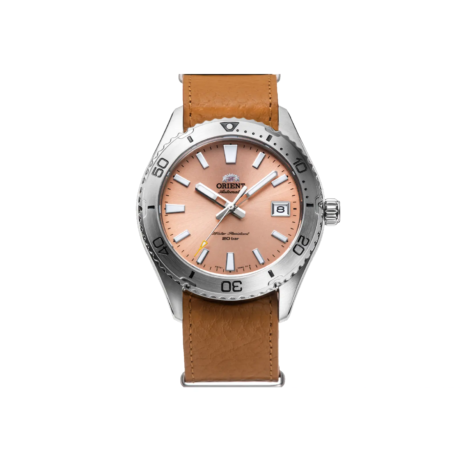 Orient 40mm Automatic 200m Water Resistant Diver Style Watch with Sapphire Crystal, RA-AC0Q05P30B