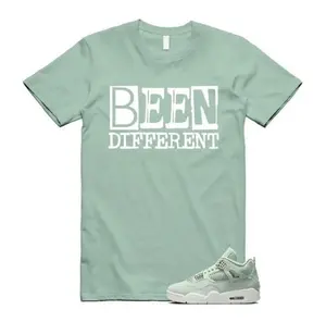 AJ4 Seafoam Green White Sail T Shirt Match BEEN y2k tees