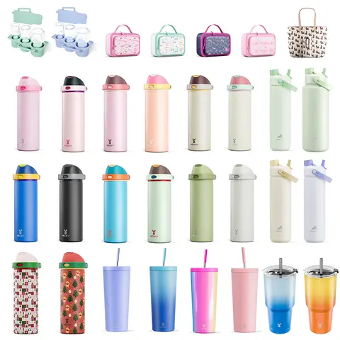 Limited-Time Auction Meoky 24oz Sports Cup Stainless Steel Thermos Cup Leak Proof Cold for 24 Hours BPA-Free for School ,Cute water cup