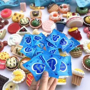 20pcs/50pcs Random Animal And Food Resin Blind Bags, Cute Resin Ornaments, Creative Resin Ornaments, Mysterious Blind Bags Gifts For Family And Best Friends