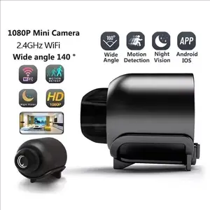 New X5 Mini Night Vision 1080P Wireless Surveillance Camera, Security Cameras, Lightweight Clear Portable, Motion Detection, Micro SD Support, Premium Quality