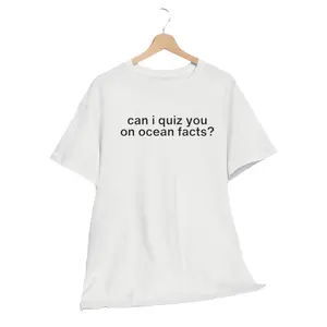 Ocean Quiz Facts Shirt – Marine Science Tee, Perfect for LA Lovers