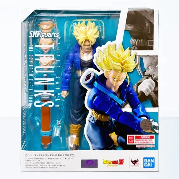 SHFiguarts Dragon Ball Z Trunks Display Collectible Action Figure - A Boy From The Future