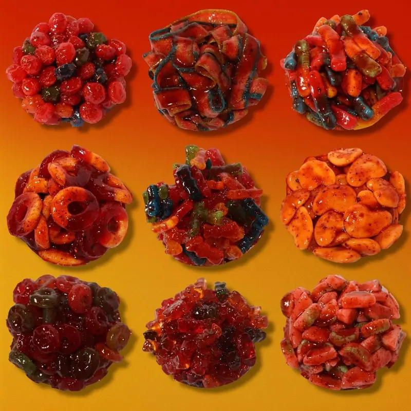 Chamomucho Homemade Chamoy Sampler Pack – 9 Sweet & Tangy Flavors with Free Chamoy Included