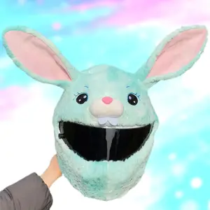 Plush Animal Helmet Cover, Unique and Humorous Design, Anti-Friction Protection, Fun and Stylish Accessory for Helmets, Protective Gear